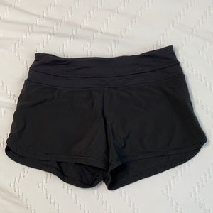 Lululemon high waisted speed up shorts